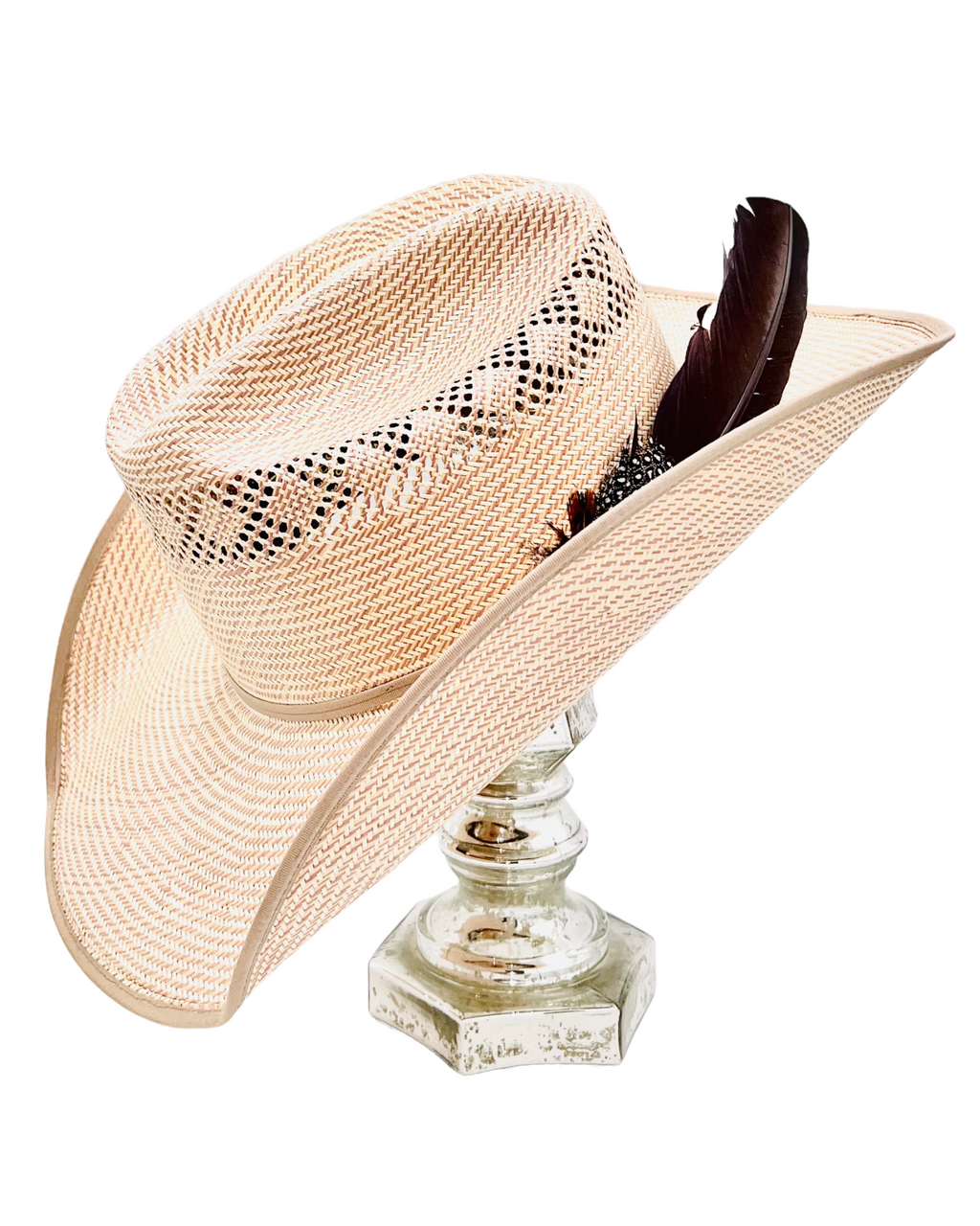 RESISTOL THREE RIVERS STRAW HAT